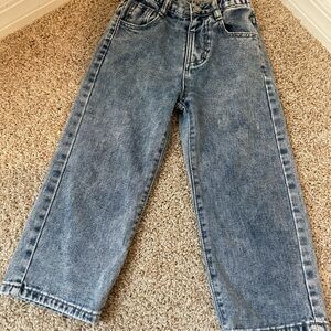 SHEIN Light Blue Denim Pants